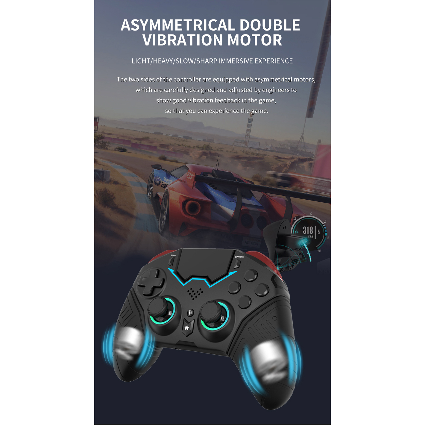 Pengontrol Nirkabel untuk PS4  - Retro Gaming Vr ulasan dan harga