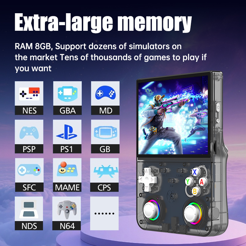 Konsol Video Game Genggam Retr - Retro Gaming Tablet ulasan dan harga