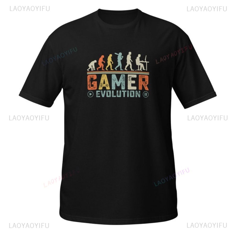 Kaos Gamer Evolution Kaos Graf - Retro Gaming Gift Ideas ulasan dan harga