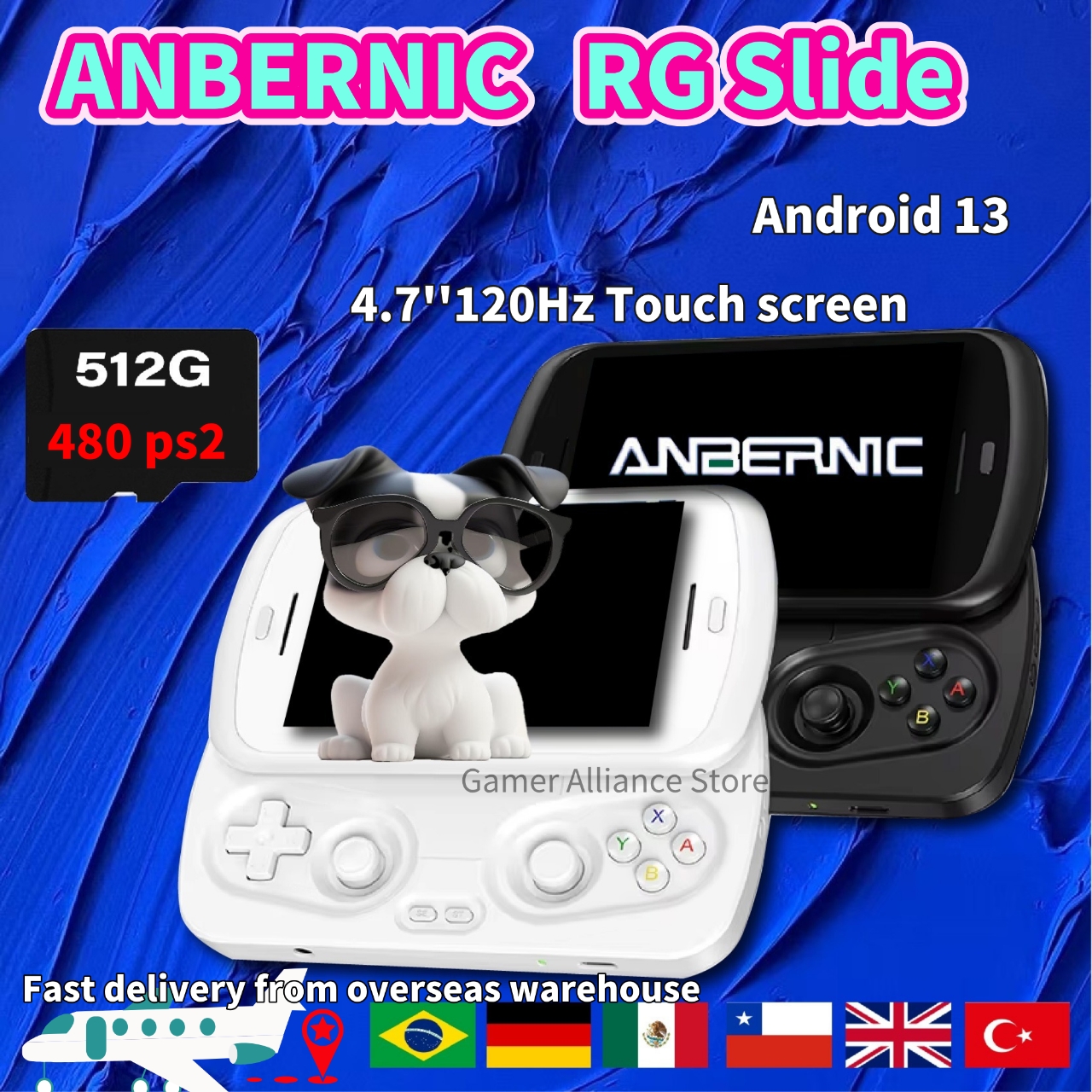 ANBERNIC RG Slide RGSlide Pemu - Retro Gaming Tablet ulasan dan harga