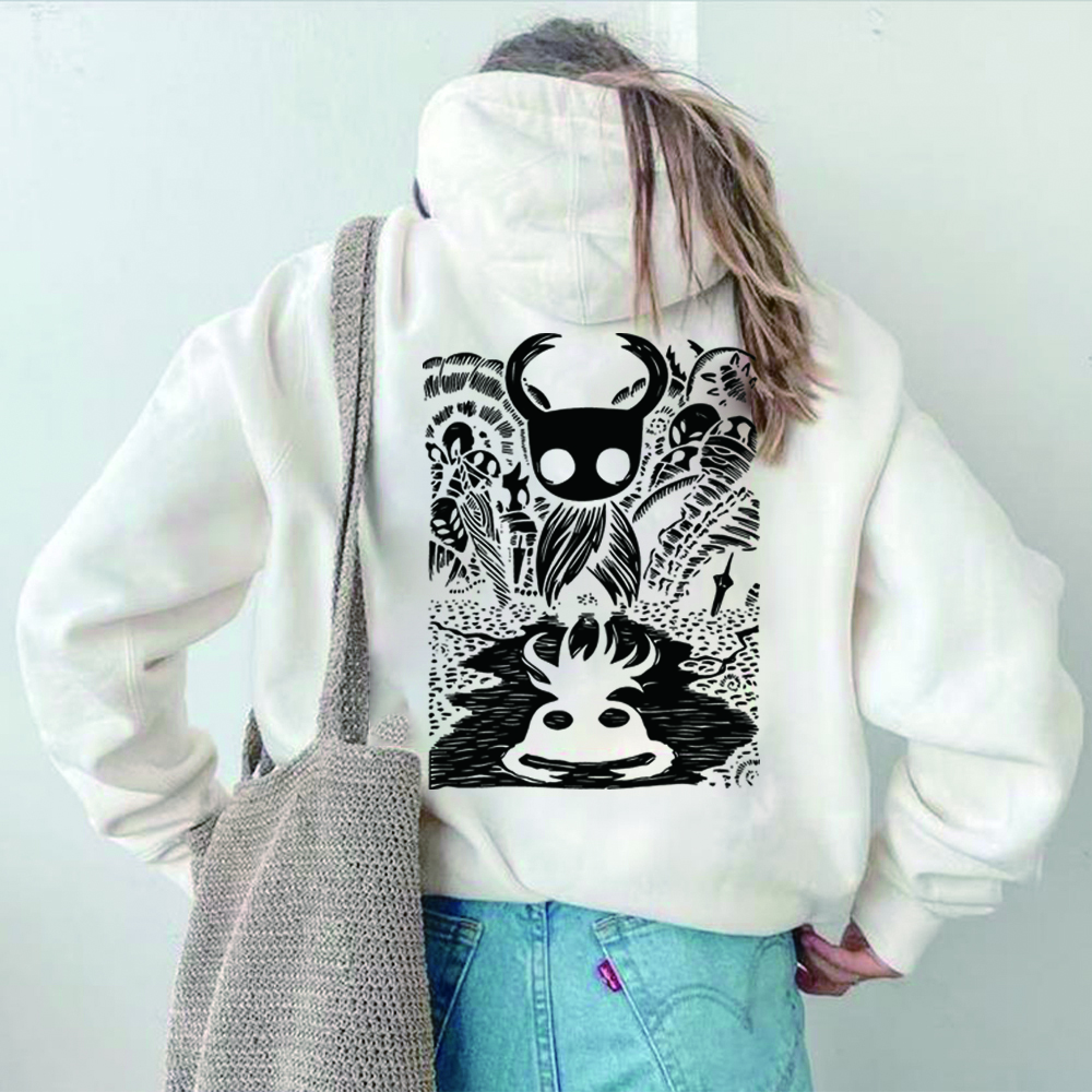 Hoodie Gaming Hollow Knight Un - Retro Knight Gaming ulasan dan harga