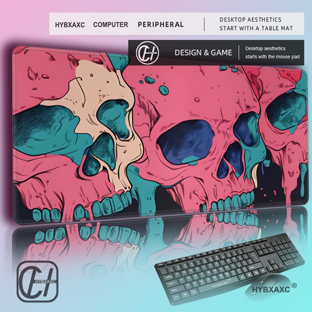 HYBXAXC Retro Graffiti Skull M - Retro Gaming Keyboard And Mouse ulasan dan harga