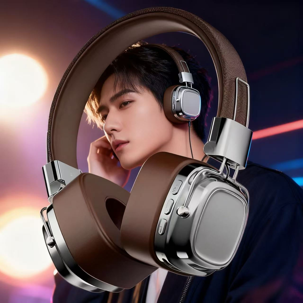 Headset Bluetooth Lipat 5.3 Ba - Retro Gaming Cable ulasan dan harga