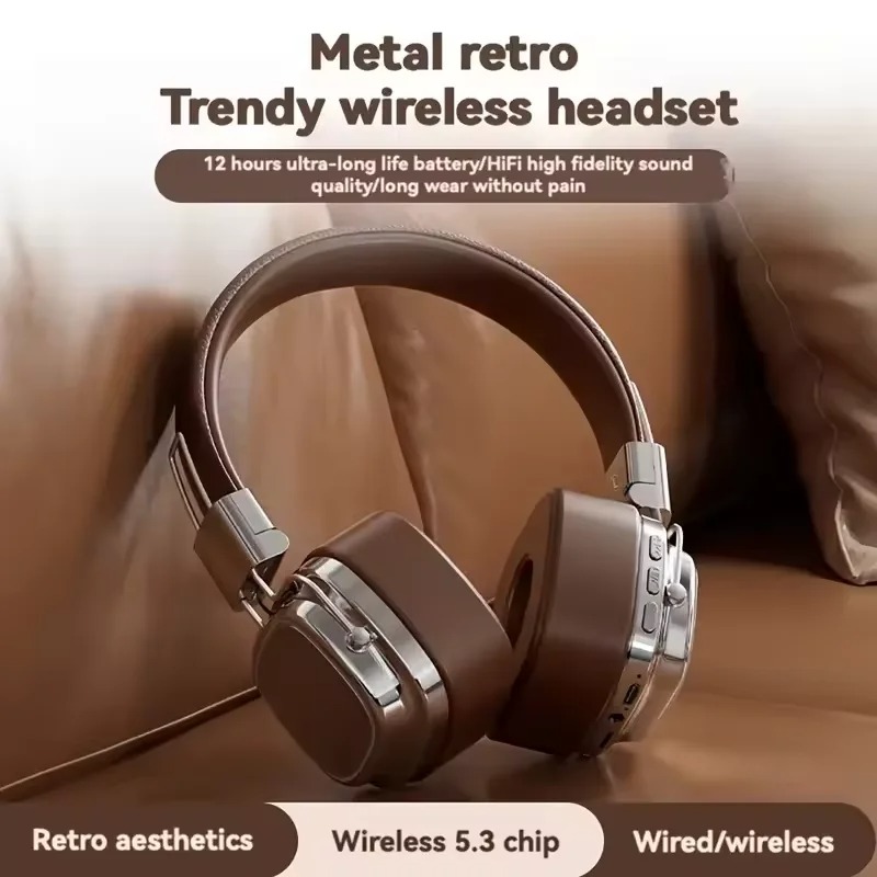 Headset Bluetooth Lipat 5.3 Ba - Retro Gaming Cable ulasan dan harga