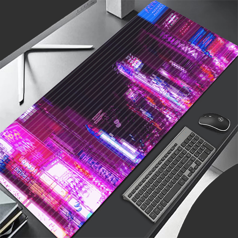 Ungu Retro Neon kota HD alas M - Retro Gaming Corps ulasan dan harga