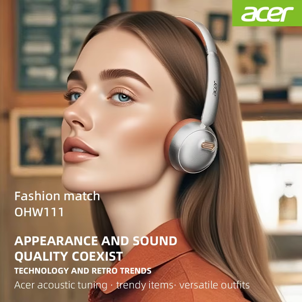 Acer OHW111 Headphone Bluetoot - Retro Gaming Cable ulasan dan harga