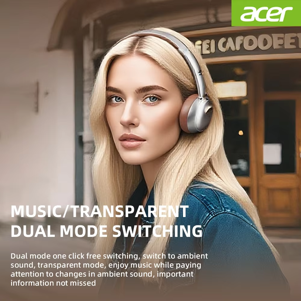 Acer OHW111 Headphone Bluetoot - Retro Gaming Cable ulasan dan harga