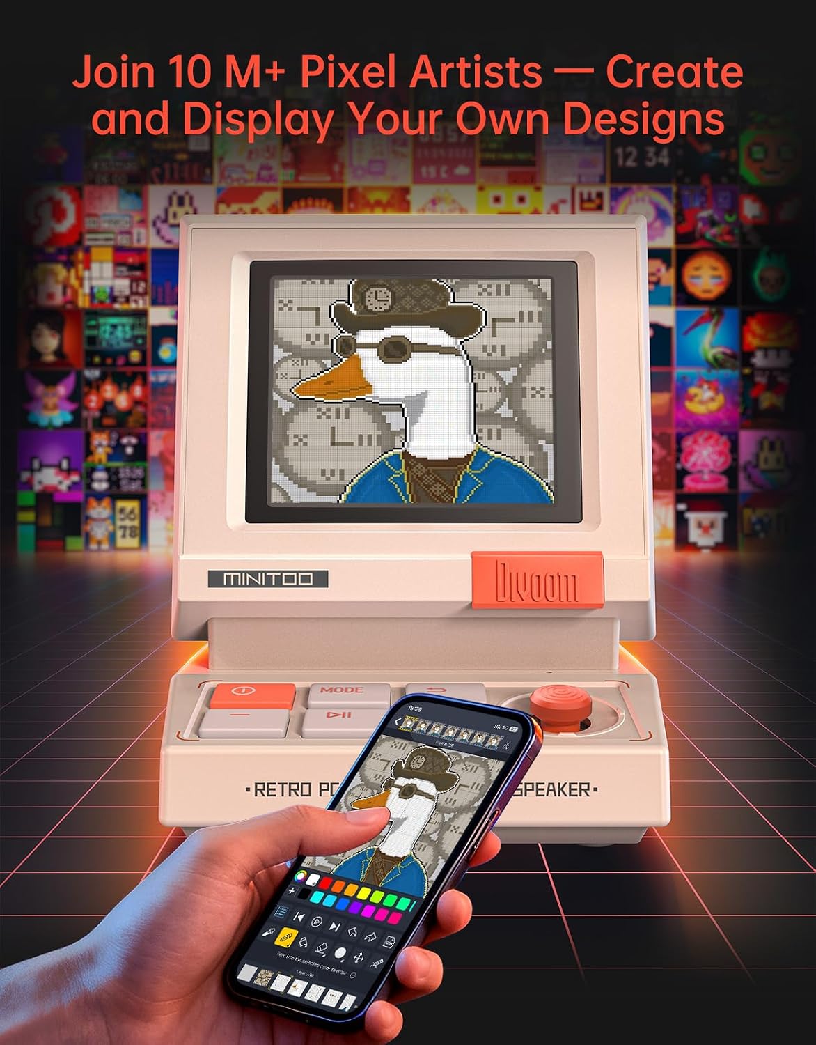 Speaker Mini Bergaya PC Retro  - Retro Gaming Desk Setup ulasan dan harga
