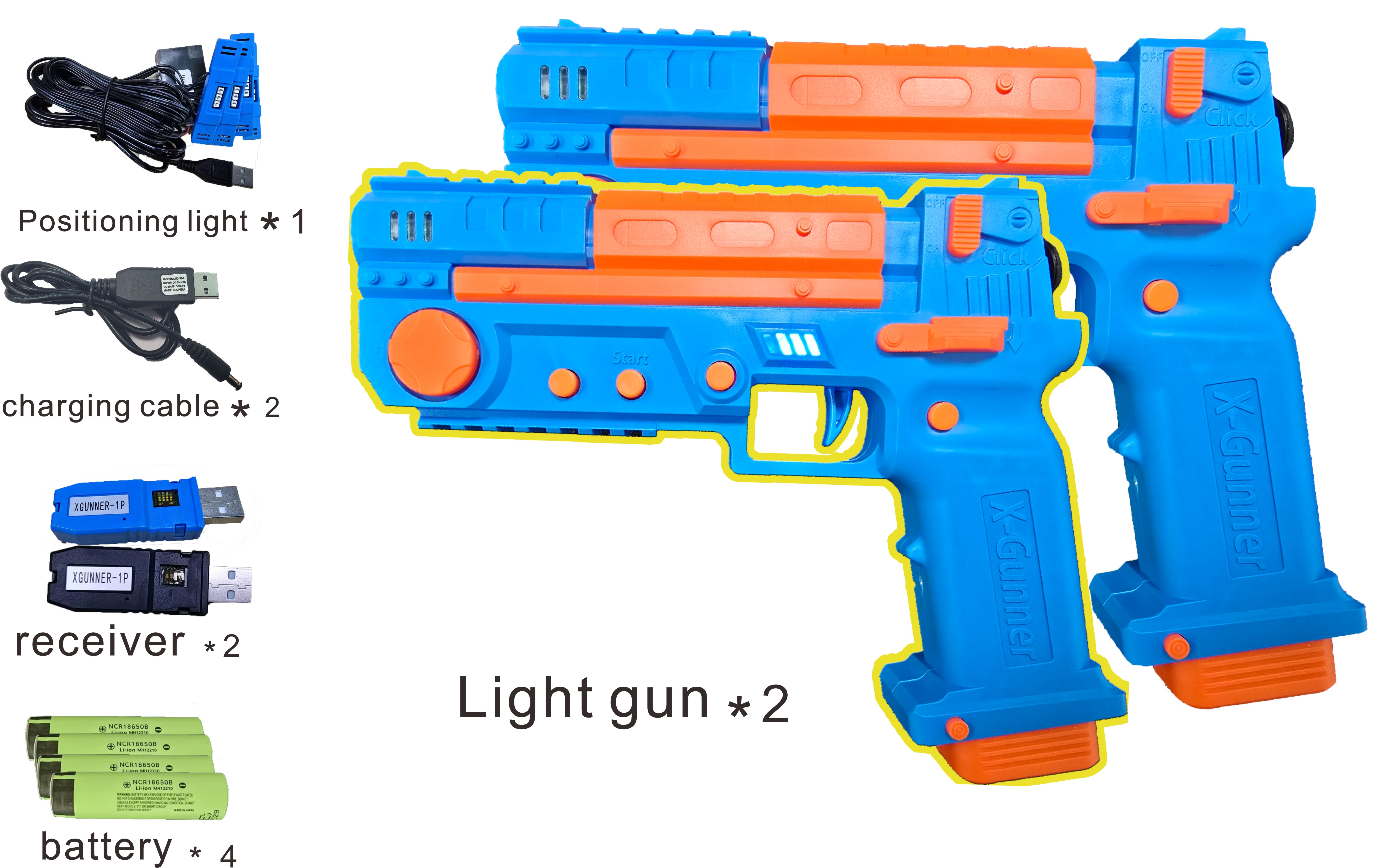X-GUNNER XGUNNER 2.4G Set Senj - Retro Gaming Gun ulasan dan harga