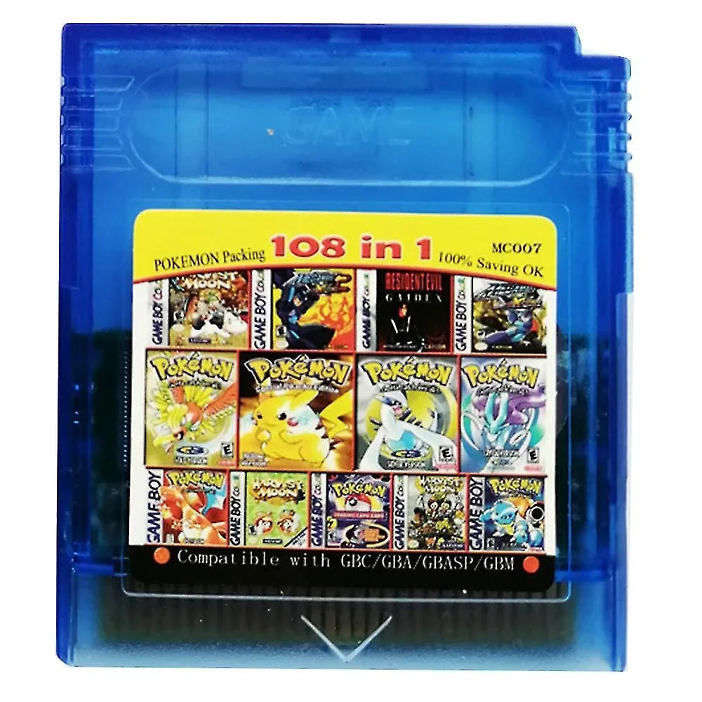 Kaset Game Retro GBC Seri Poké - Retro Game Card ulasan dan harga