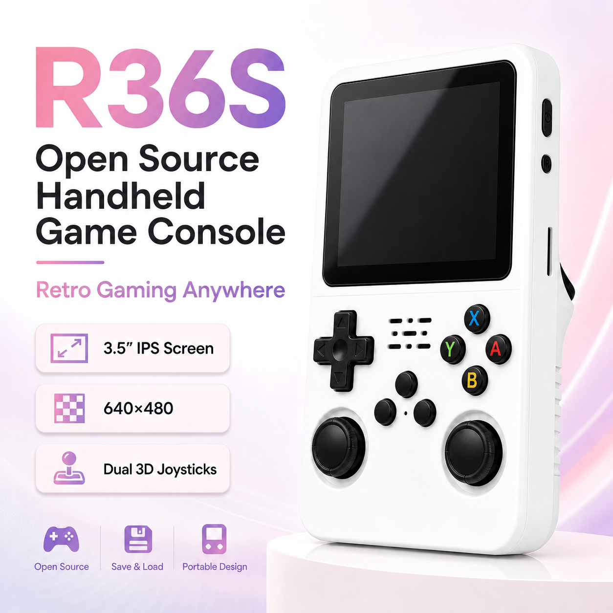 Konsol Game Genggam Retro R36S - Retro Gaming Tablet ulasan dan harga