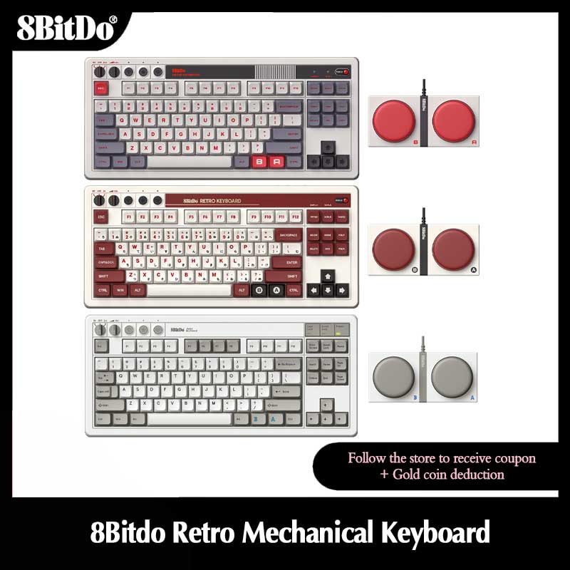 Keyboard Mekanikal Retro 8Bitd - Retro Gaming Corps ulasan dan harga