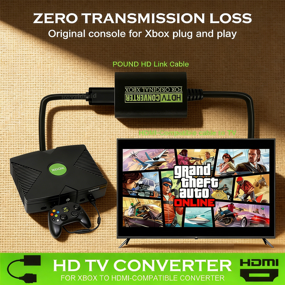 Adaptor Kabel HDMI Xbox Origin - Retro Gaming Cable ulasan dan harga