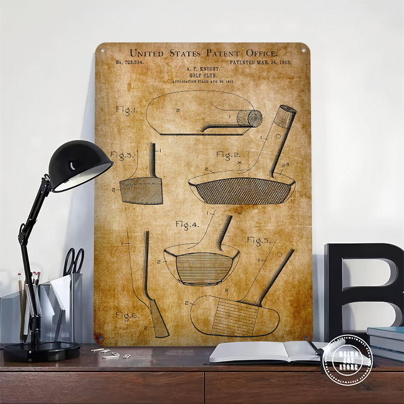 Poster Klub Golf Knights 1903  - Retro Knight Gaming ulasan dan harga