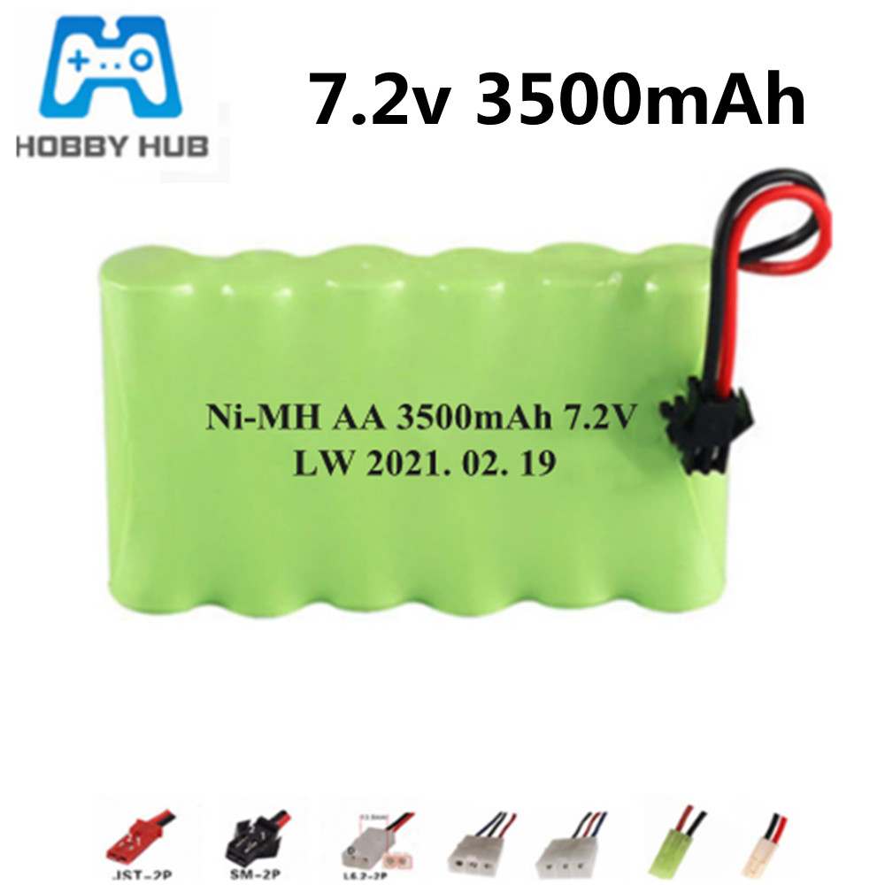 7.2 V 3500Mah AA NI-MH Baterai - Rechargeable Battery Aa ulasan dan harga
