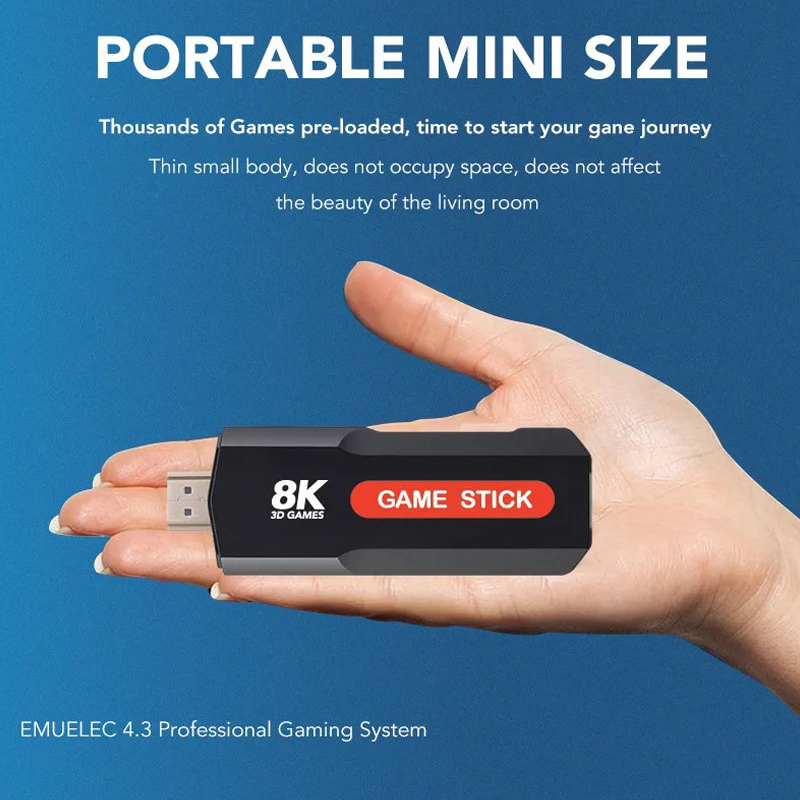 X2 Game Stick HD 4K 8K 3D Kons - Retro Gaming Raspberry Pi ulasan dan harga
