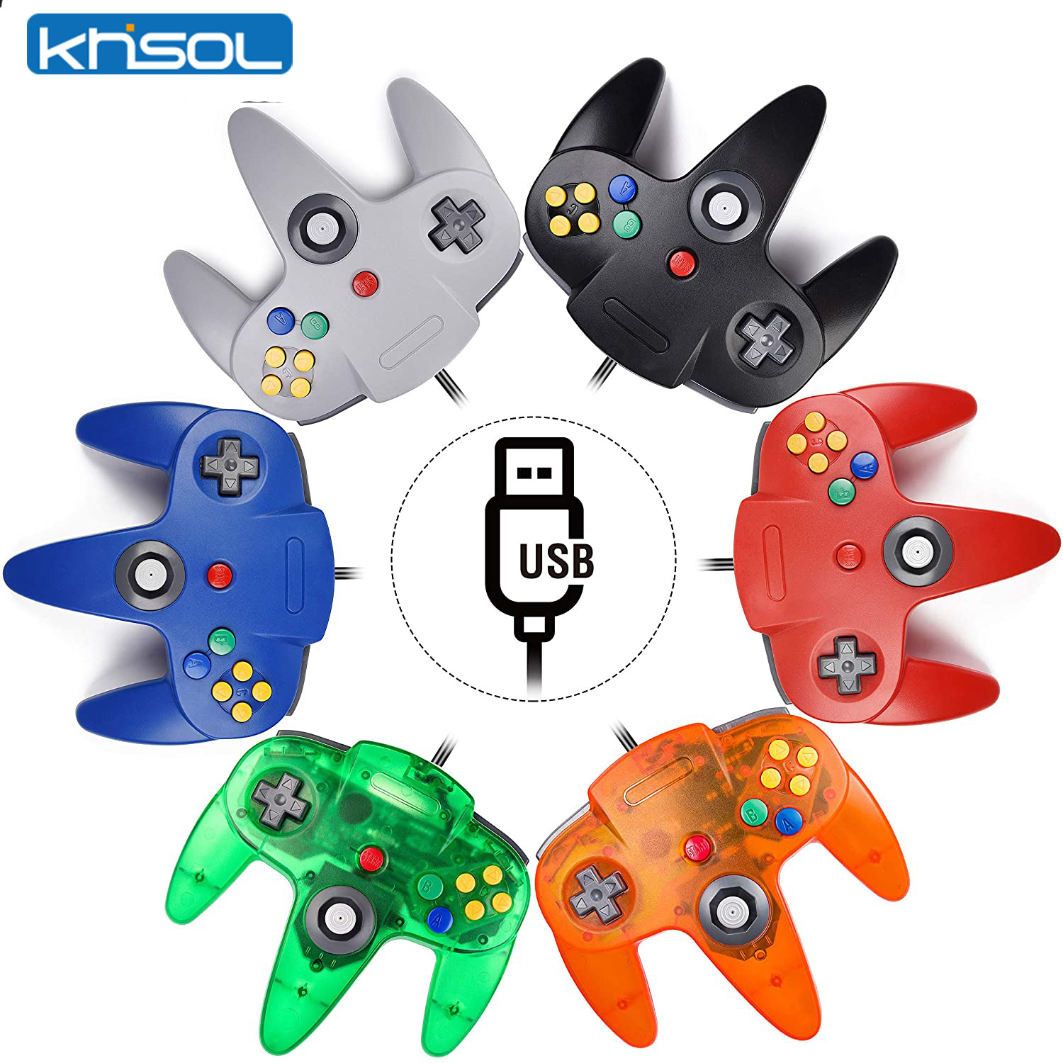 N64 kontroler klasik berkabel  - Retro Gaming Tablet ulasan dan harga