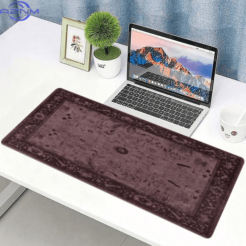 Alas Meja Retro Boho & Alas Mo - Retro Gaming Desk Setup ulasan dan harga