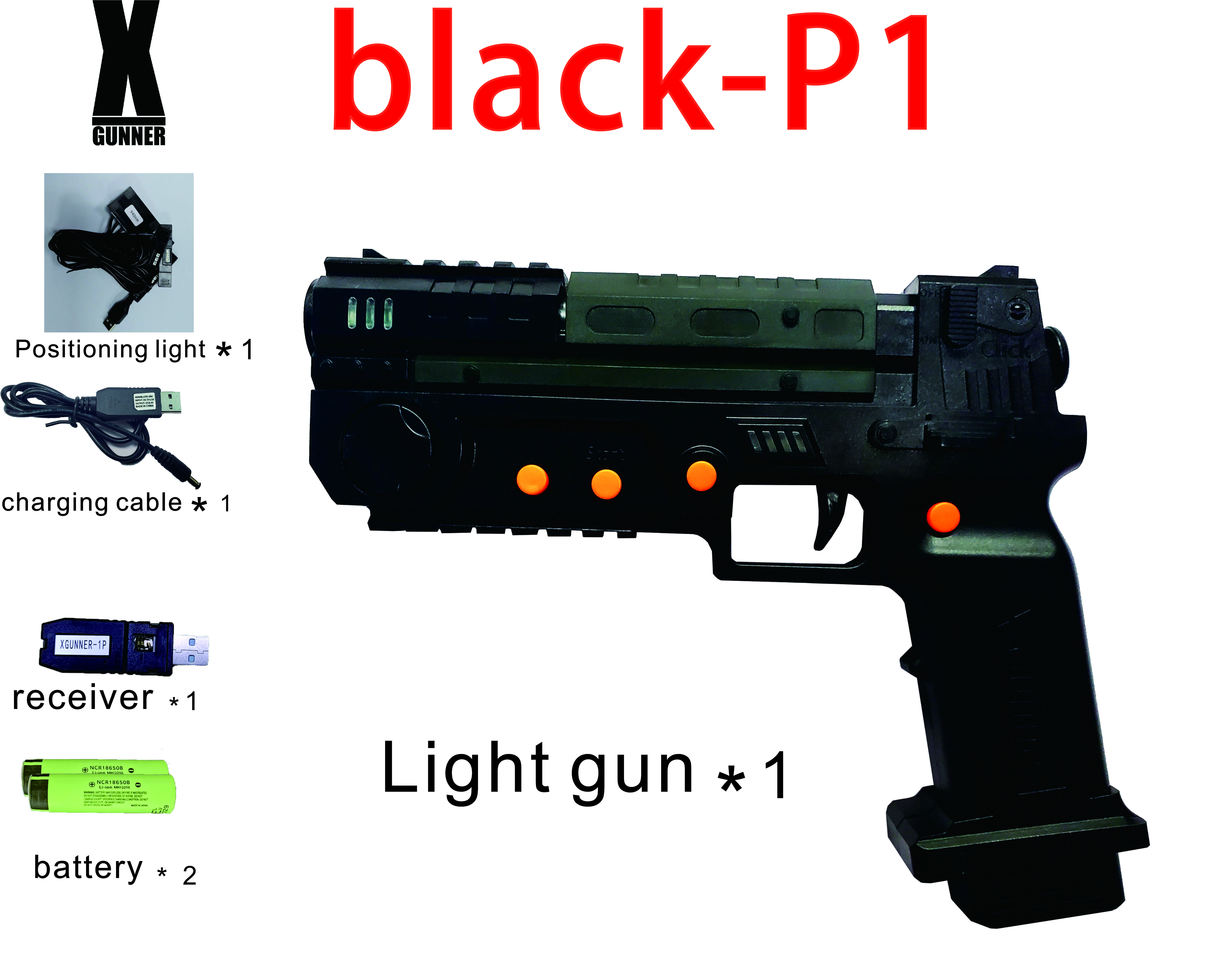 X-GUNNER XGUNNER 2.4G pistol c - Retro Gaming Gun ulasan dan harga