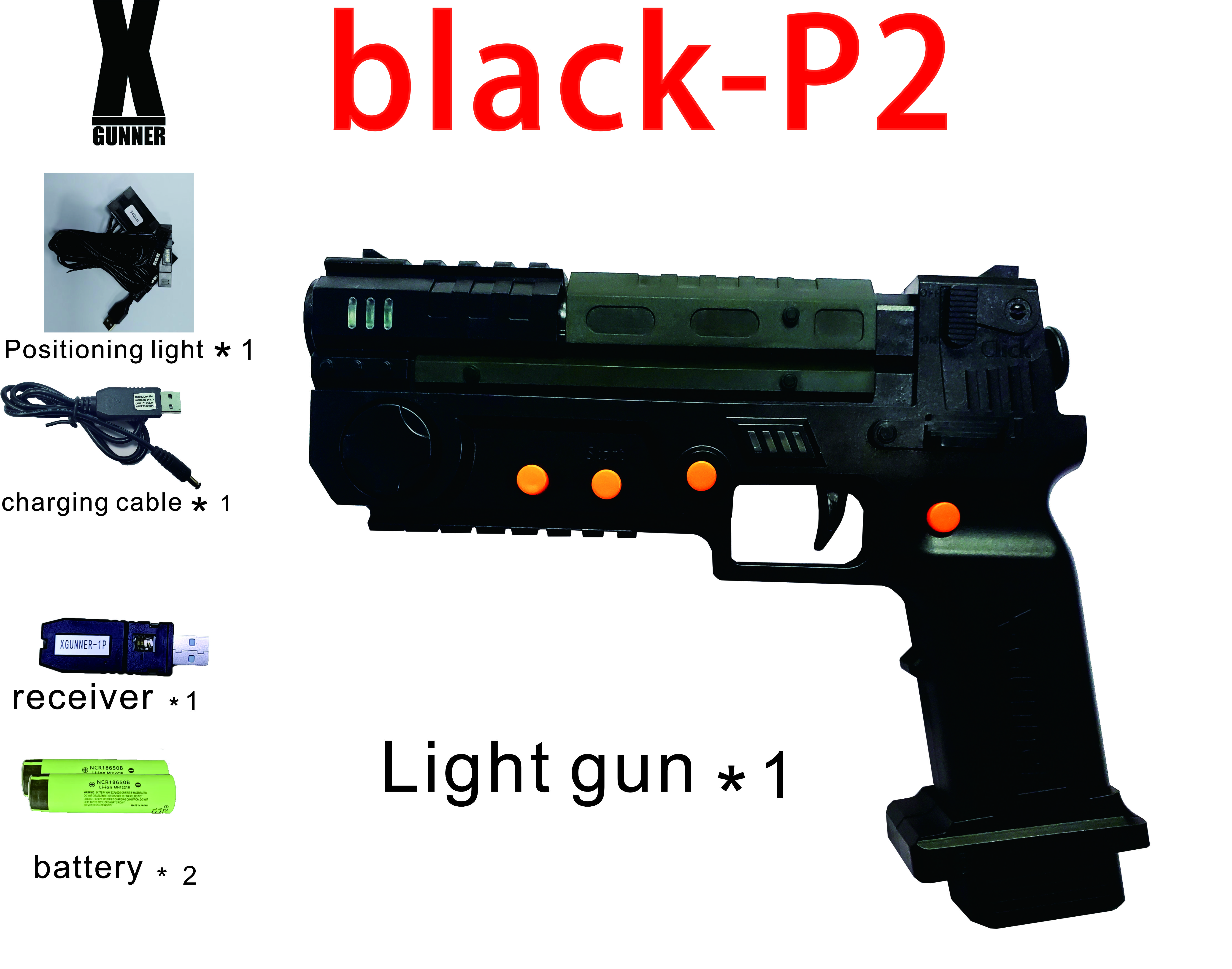 X-GUNNER XGUNNER 2.4G pistol c - Retro Gaming Gun ulasan dan harga