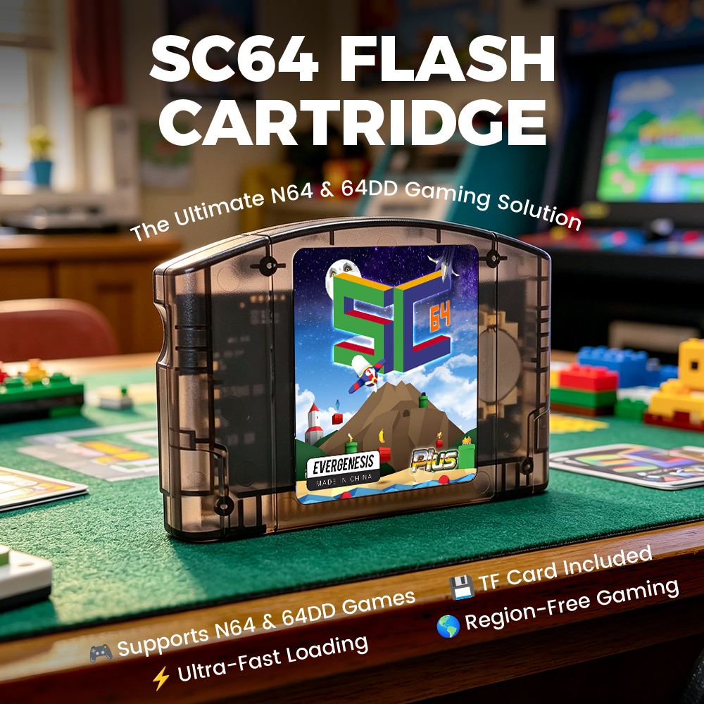 Kartrid Game Open Source SC64  - Retro Gaming Raspberry Pi ulasan dan harga