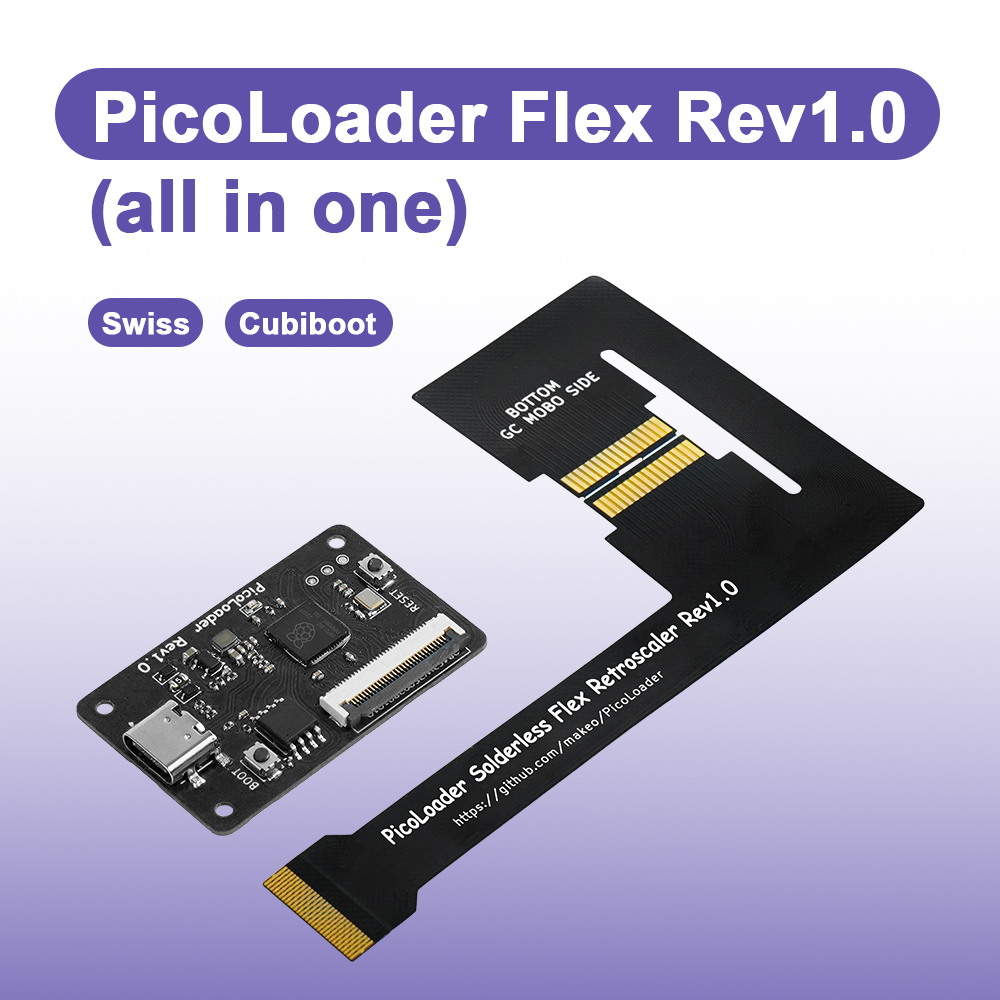 RetroScaler Black PicoLoader F - Retro Gaming Upscaler ulasan dan harga