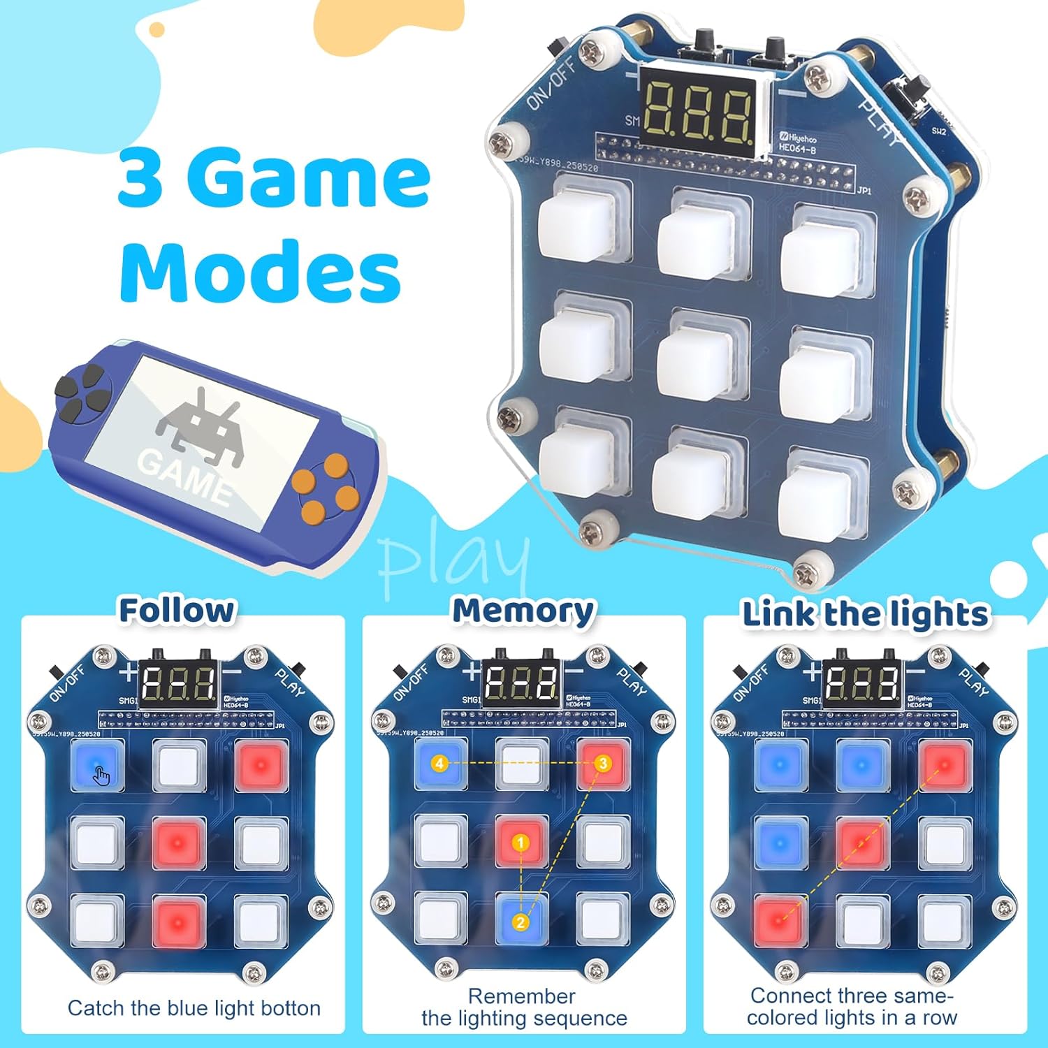 Kit Penyolderan Game Retro 3-I - Retro Gaming Gift Ideas ulasan dan harga