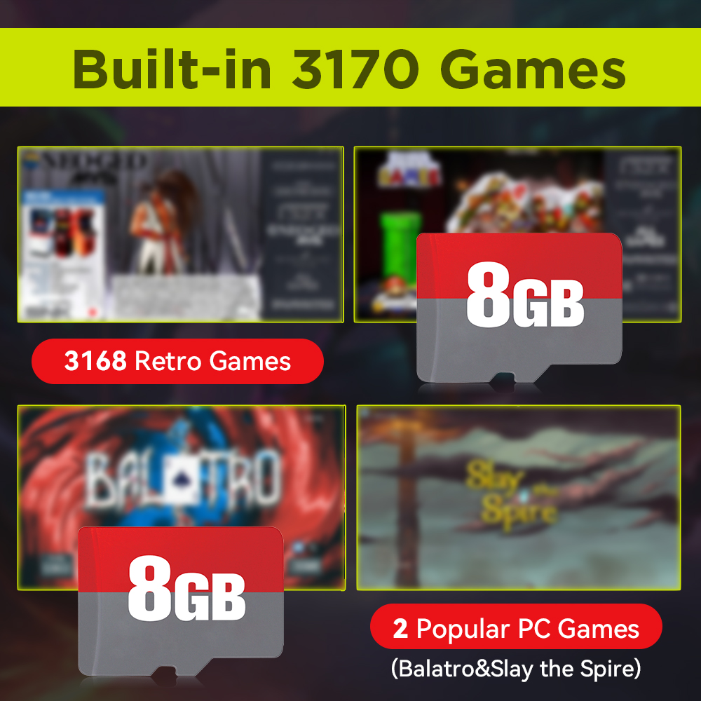 Kartu Game TF 8GB dengan 3170  - Retro Handheld Console ulasan dan harga